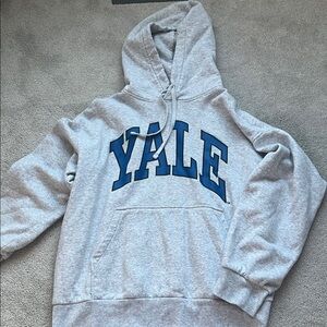 Gray Yale Hoodie